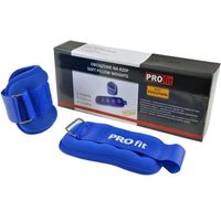 Obciążenia na ręce i nogi Profit Evolution 2x2,5 kg niebieskie DK 3310