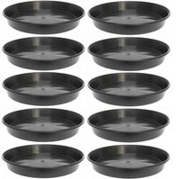 Podstawki plastikowe P30 30cm czarne 10szt. - pod doniczki na choinki