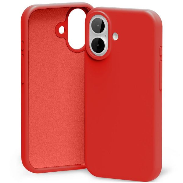 etui mercury silicone do iphone 17       czerwony zdjęcie 1