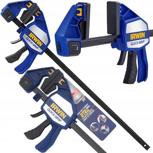 IRWIN Ścisk stolarski jednoręczny 600mm QUICK-GRIP na Arena.pl