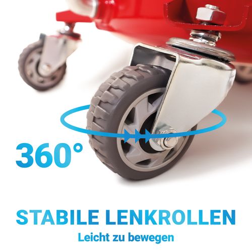 19650Mobilna czerwona zlewarka do oleju warsztatowa pojemnik 80litrów na Arena.pl