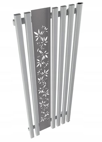 Grzejnik dekoracyjny FLOWER 160x60 SILVER na Arena.pl