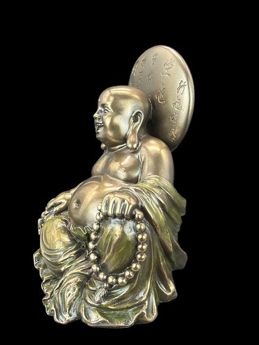 Radosny siedzący budda  Veronese WU75281A4 na Arena.pl