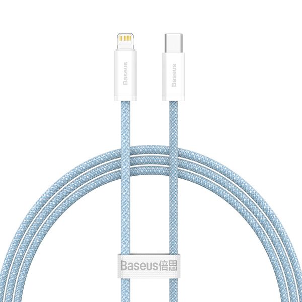 Kabel USB-C do Lightning Baseus Dynamic Series, 20W, 1m (niebieski) zdjęcie 2