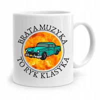 Kubek Prezent Dla Brata Muzyka To Ryk Klasyka Z Nadrukiem Ze Zdjęciem