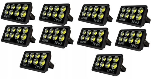 10x NAŚWIETLACZ HALOGEN 400W COB na Arena.pl