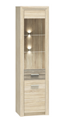 Witryna 2- Drzwiowa 2D 55 cm Dąb Sonoma KASTIEL ML