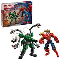 Klocki LEGO Marvel Bitwa mechów: Spider-Man kontra Doc Ock 76338