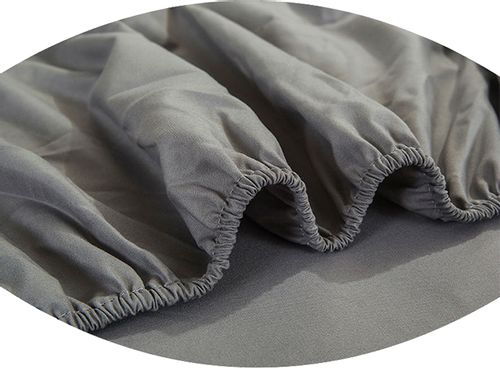 Prześcieradło jersey z gumką 180x200 szare na Arena.pl