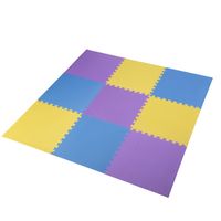 Mata puzzle Wytrzymała treningowa 9 elementów 10mm ONE FITNESS MP10
