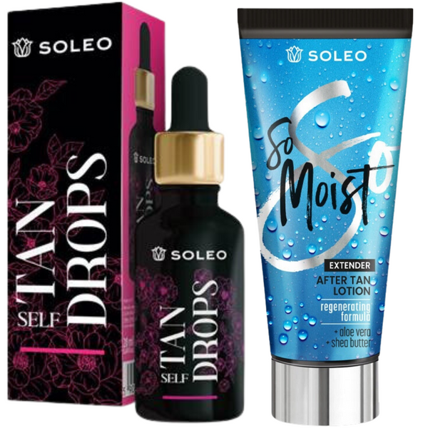 Soleo Self Tanning Drops + So Moist Po Opalaniu Gratis zdjęcie 1