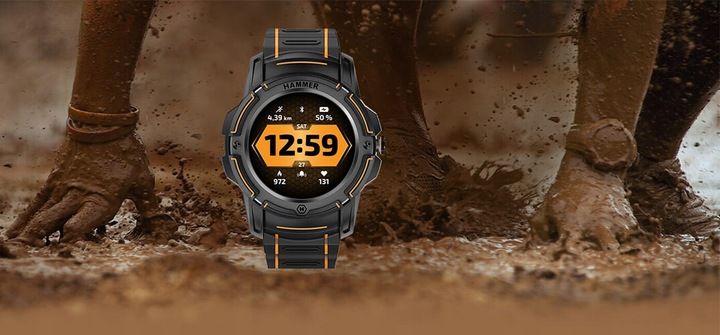 HAMMER Watch Plus AMOLED, GPS, Smartwatch Sportowy zdjęcie 7