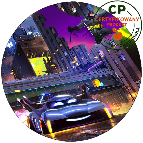 Opłatek na tort Batwheels zdjęcie 1