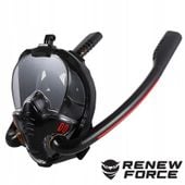 Maska Do Nurkowania Pływania NIE PARUJE dual L/XL SM-14 czarna