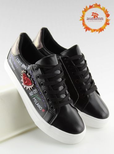 Trampki damskie czarne M897 BLACK - 41 na Arena.pl