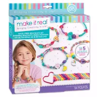 Zabawka dla dziecka zestaw do tworzenia bransoletek Make it Real Good Vibes