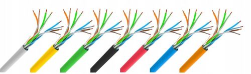 KABEL PRZEWÓD SIECIOWY LAN SKRĘTKA RJ45 UTP KAT.6 CAT.6 25M SZYBKI LANBERG na Arena.pl