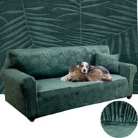 POKROWIEC NA KANAPĘ SOFĘ NAROŻNIK WELUR 190-230CM