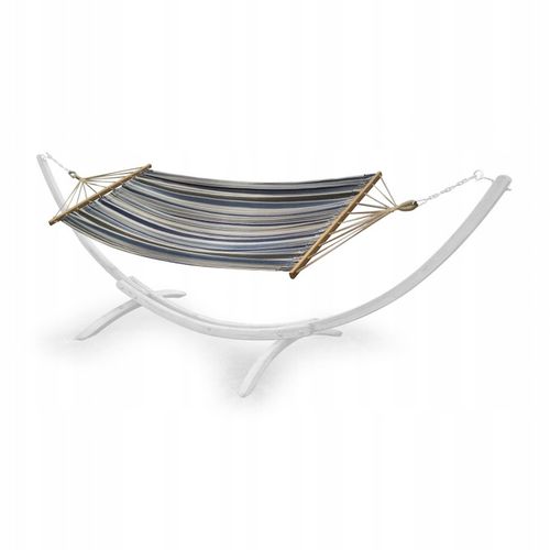 Płótno Do Hamaka Niebieskie 100x200 cm do Ogrodu Dekoracja Relaks Hamak na Arena.pl