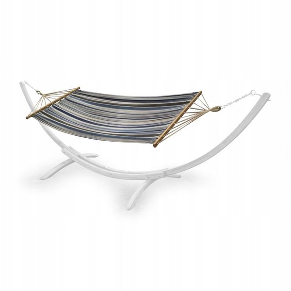 Płótno Do Hamaka Niebieskie 100x200 cm do Ogrodu Dekoracja Relaks Hamak zdjęcie 2