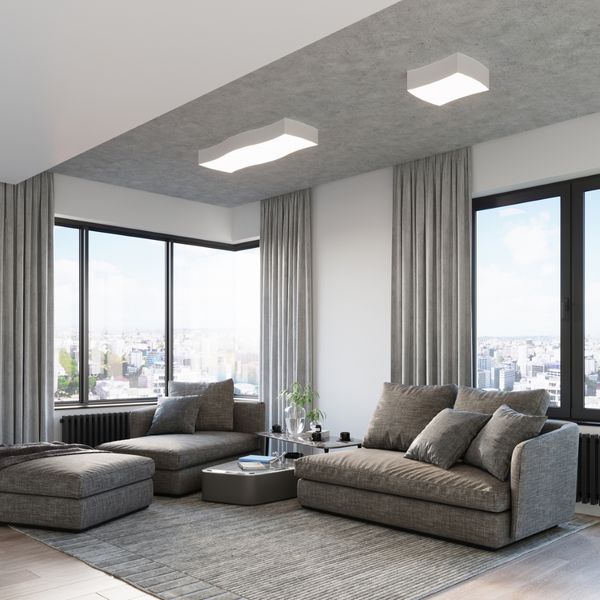 Plafon SQUARE 1 biały zdjęcie 7