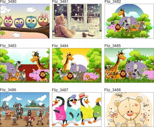 FOTOTAPETA dla dziecka DŻUNGLA ZWIERZĄTKA zoo na Arena.pl