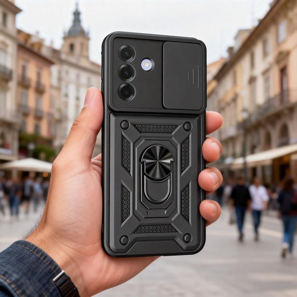 tech-protect camshield pro galaxy a57 5g black zdjęcie 4