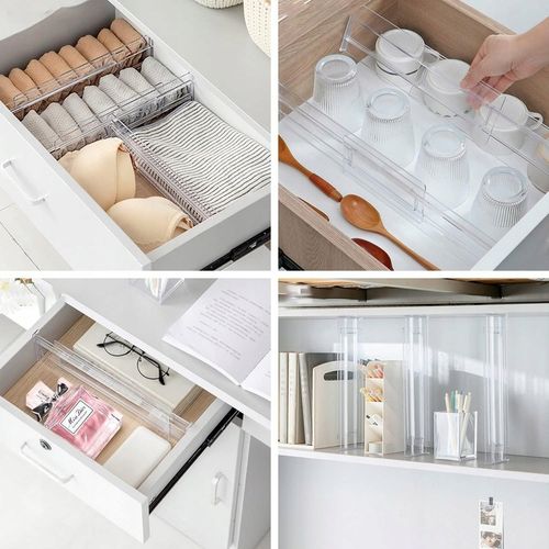 8szt ORGANIZER DO SZUFLADY PRZEGRÓDKA REGULOWANA SEPARATOR na Arena.pl