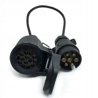 Adapter PRZEJŚCIÓWKA PRZYCZEPY 7 na 13 pin 7/13 KABEL HAK redukcja gniazdo