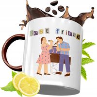 Kubek Bordowy Dla Przyjaciela Na Urodziny Prezent Z Nadrukiem Ze Zdjęciem