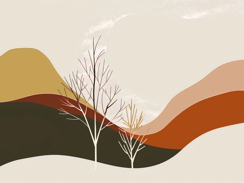 Plakat 20x15cm Pustynia Widzi zdjęcie 1