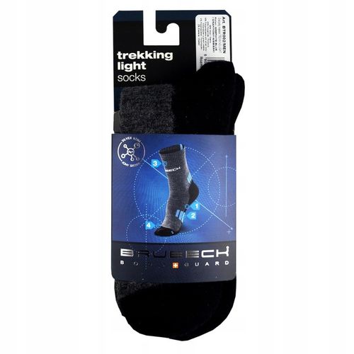 Skarpety męskie Brubeck Trekkingowe Wełna Merynosa termoaktywne 39-41 na Arena.pl