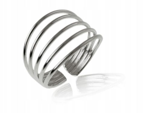 PIERŚCIONEK SREBRNY DO POŁOWY PALCA ps005 - 1,3g. na Arena.pl