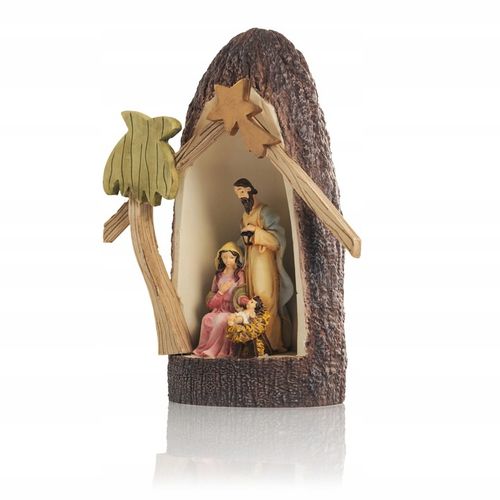 Podświetlana SZOPKA nowoczesna stajenka LED świecąca na Arena.pl