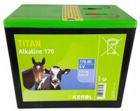 Bateria alkaliczna do elektryzatora TITAN 9V Kerbl