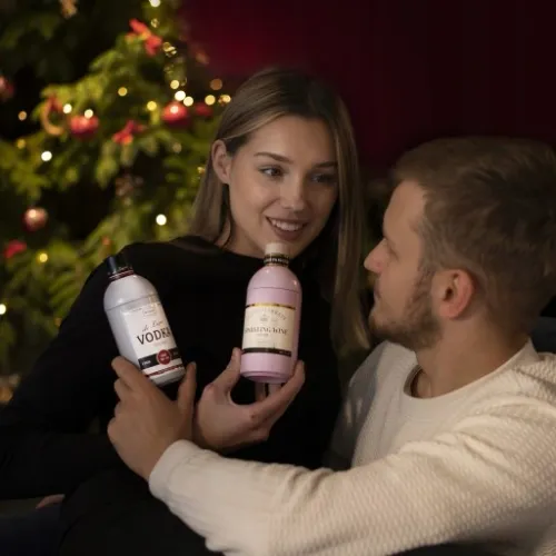 SKARPETY MĘSKIE SOXO ŚMIESZNY PREZENT URODZINOWY WESOŁE SKARPETKI W BUTELCE na Arena.pl