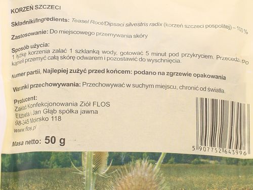 Korzeń szczeci - Flos - 50g na Arena.pl