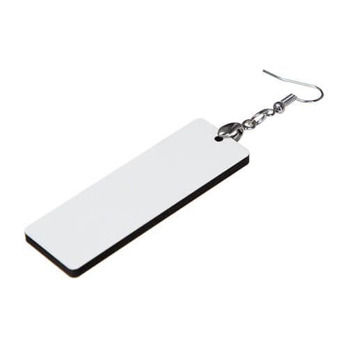 Kolczyki z MDF-u do sublimacji - prostokąt na Arena.pl