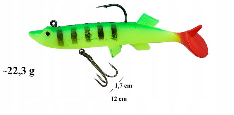 GUMA Uzbrojona Kopyto przynęta 12 cm ~ 22,3 g zdjęcie 2