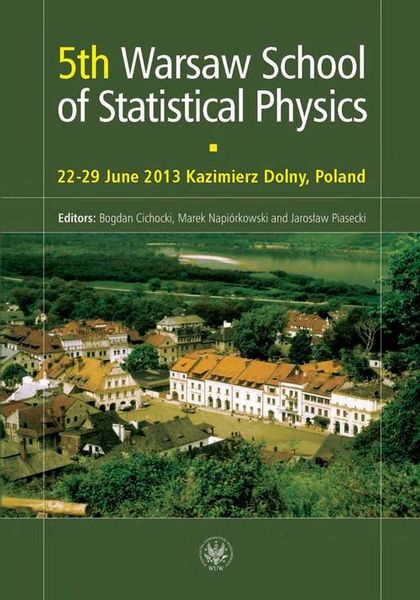 (pdf) 5th Warsaw School of Statistical Physics zdjęcie 1