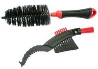 Szczotki do czyszczenia roweru - kół i łańcucha