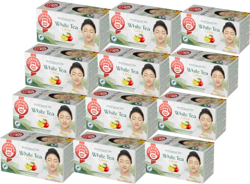 (x12) TEEKANNE Herbata White Citrus 20tb zdjęcie 1