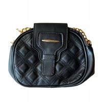 Torebka DAMSKA SKÓRZANA TORBA Ramię PIKOWANA T07