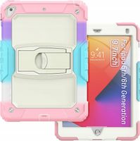 Etui Pancerne iPad 9.7 2017/2018 Air 2 Pro 9.7 Stojak Różowe