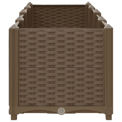 Donica do podniesionej rabaty, 160x40x38 cm, polipropylen na Arena.pl