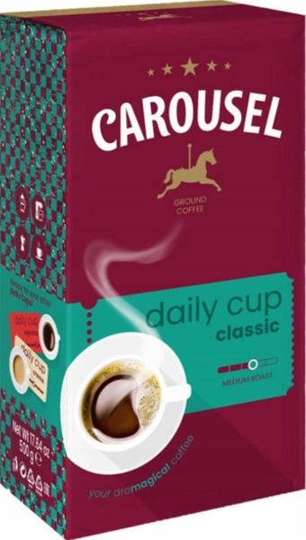 CAROUSEL Kawa Mielona 500g Classic zdjęcie 1