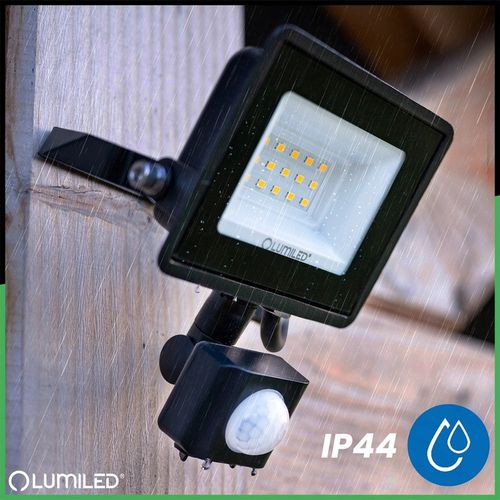 HALOGEN NAŚWIETLACZ LED 10W ZEWNĘTRZNY LAMPA Z CZUJNIKIEM RUCHU na Arena.pl