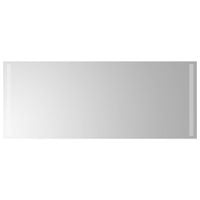 Lustro łazienkowe z LED, 100x40 cm