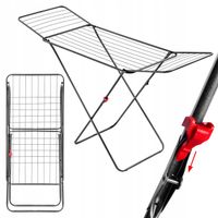 SUSZARKA NA PRANIE UBRANIA STOJĄCA DO UBRAŃ ROZKŁADANA BALKONOWA 18m