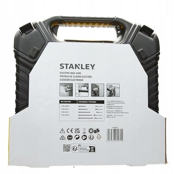 STANLEY TRE650 GWOŹDZIARKA ZSZYWACZ DO GWOŹDZI zdjęcie 3